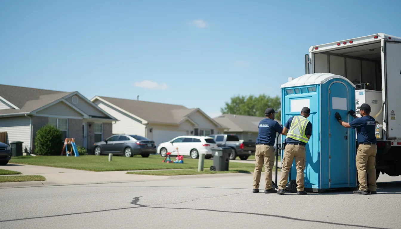 Standard Porta Potty Rentals in Iowa City, IA near me